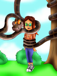 alya_cesaire disney femsub glasses happy_trance jerrydestrtoyer kaa kaa_eyes miraculous_ladybug snake the_jungle_book