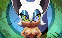 ai_art animated animated_gif bat_girl breasts femdom furry hypnotic_eyes kaa_eyes large_breasts naga_girl nipples pov pov_sub rouge_the_bat scales short_hair sonic_the_hedgehog_(series) suppas_(manipper) topless white_hair 