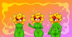 ass bottomless breasts nnyd00 nude pendulum pink_eyes plant plant_girl plants_vs._zombies solar_flare spread_anus topless