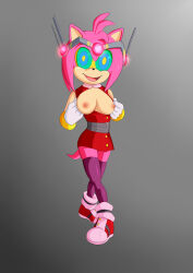  absurdres amy_rose antenna breasts female_only femsub furry happy_trance hedgehog_girl hypnotic_accessory hypnotic_eyes kaa_eyes legs oo_sebastian_oo open_clothes open_mouth pink_hair sonic_boom sonic_the_hedgehog_(series) tech_control 