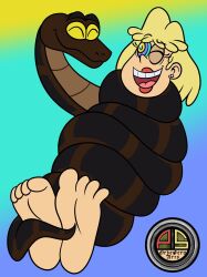blonde_hair feet femsub happy_trance loud_house ordeper_arts rita_loud snake