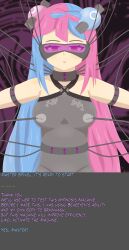 blue_hair corruption enemy_conversion femsub glowing hypnotic_screen iono_(pokemon) nasicampur32 nintendo pink_hair pokemon pokemon_(anime) pokemon_scarlet_and_violet tagme tech_control text visor