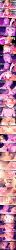  3d altered_perception blonde_hair calliope_mori cbhm cunnilingus finger_in_mouth finger_to_mouth gigi_murin glasses hololive hololive_english koikatsu! licking pink_hair red_eyes sharp_teeth virtual_youtuber 