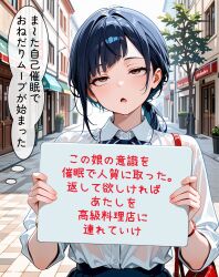 ai_art ai_hypnosis_self-rule_zone_(generator) comic dazed femdom femsub humor japanese_text self_hypnosis translated