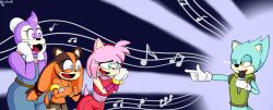 amy_rose badger_girl beaver_boy blue_eyes blue_hair clothed dr._chaos femsub furry green_eyes happy_trance heart heart_eyes hedgehog_girl hypnotic_audio hypnotic_music hypnotic_voice justin_beaver lady_walrus maledom multiple_subs open_mouth orange_hair pink_hair purple_eyes purple_hair sonic_boom sonic_the_hedgehog_(series) sticks_the_badger symbol_in_eyes tusks twintails walrus_girl wink yellow_eyes