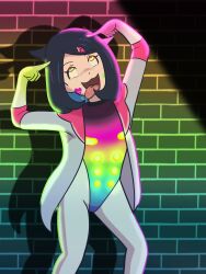  asatuyu femsub happy_trance liko_(pokemon) malamar_outfit nintendo pokemon pokemon_horizons short_hair tongue_out 