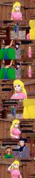  absurdres blonde_hair blue_eyes blue_hair brown_hair clothed cyanstargazer dialogue empty_eyes english_text expressionless femsub long_hair luigi maledom malesub monocle multiple_boys multiple_subs nintendo princess princess_peach royalty saluting short_hair super_mario_bros. super_smash_bros. text 