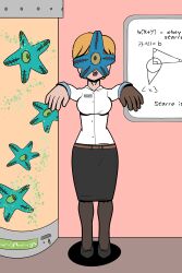  absurdres alien blonde_hair breasts capcom clothed crossover dc_comics english_text femsub isankura open_mouth parasite possession resident_evil sherry_birkin short_hair starro text yellow_sclera zombie_walk 