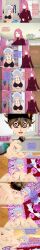  3d asta_(black_clover) black_clover bra dialogue femsub grey_hair happy_trance long_hair malesub nipples noelle_silva nude panties pink_hair possession sex shico spiral_eyes text translation_request twintails vanessa_enoteca 