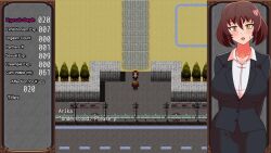 altered_common_sense animated bad_thumbnail bare_breasts black_hair breast_grab breasts brown_hair camera empty_eyes femsub groping hypnosis_academy:_the_hypnosis_trap_and_the_married_teacher jacket maledom multiple_boys nipples outdoors short_hair skirt sound teacher topless video video_game yellow_eyes