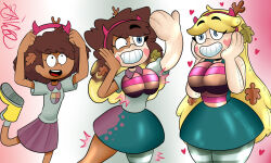  amphibia anne_boonchuy breast_expansion breasts disney female_only femsub headband rubber star_butterfly star_vs_the_forces_of_evil tagme transformation zaicomaster14 