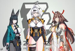  alerith androgynous_dom bare_shoulders black_hair breasts brown_hair chin_hold cleavage femsub happy_trance hoshimi_miyabi large_breasts looking_at_viewer orange_eyes pendulum phantom_hand red_eyes shrunken_irises smile thighs very_long_hair white_hair ye_shunguang_(zenless_zone_zero) yellow_eyes yixuan_(zenless_zone_zero) zenless_zone_zero 