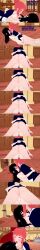  absurdres anus aware blue_eyes body_control breasts closed_eyes cum cum_in_pussy dialogue double_v english_text eye_roll female_only femdom femsub jennifer_(ophelia's_dollhouse) lia_(ophelia's_dollhouse) long_hair multiple_girls multiple_subs nipples nude ophelia's_dollhouse ophelia_(ophelia's_dollhouse) pregnant purple_eyes purple_hair red_hair scared sex statue text v vaginal zenin1 