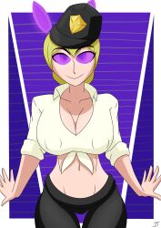  absurdres blonde_hair breasts bunny_ears female_only femsub five_nights_at_freddy&#039;s five_nights_at_freddy&#039;s:_security_breach large_breasts long_hair the_us_doctor vanessa_(five_nights_at_freddy&#039;s) 