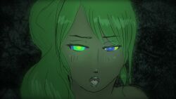  animated breasts cleavage dead_source disney femdom femkaa green_hair holding_breasts huge_breasts hypnotic_breasts hypnotic_eyes jungle kaa_eyes large_breasts long_hair night open_mouth original otherpics outdoors pov pov_sub sound tan_skin the_jungle_book valerie_lewdon video voice_acted 