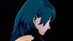 animated blue_eyes blue_hair bottomless breasts byleth_eisner clothed cunnilingus female_only femdom femsub fire_emblem fire_emblem_three_houses inverted_colors kronya nintendo nipples nude orgasm red_eyes red_hair topless video vynil yuri