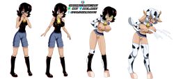  animal_ears before_and_after breast_expansion cow_girl happy_trance hooves idpet milking monster_girl pet_play ring_eyes sequence spiral_eyes tail transformation 