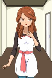  animated animated_gif before_and_after breasts brown_eyes brown_hair empty_eyes expressionless femsub finger_snap happy_trance inazuma_eleven jimryu lingerie long_hair natsumi_raimon panties sleeping trigger underwear 