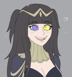  animated animated_gif black_hair blush breasts cleavage dazed female_only femsub fire_emblem fire_emblem_awakening happy_trance kaa_eyes large_breasts nintendo open_mouth pale_skin plsgts smile solo spiral_eyes symbol_in_eyes tharja twintails very_long_hair 