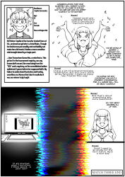 clothed dialogue english_text faetomi female_only femdom femsub multiple_girls original text transformation