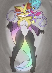 delphox delphy_(ghosty) escritor_hb femdom femsub furry ghosty heterochromia hypnotic_eyes hypnotic_tentacle malamar malamarina_(escritor_hb) mega_malamar nintendo original pink_eyes pokemon pokemon_legends_z-a pokemon_x_and_y yellow_eyes