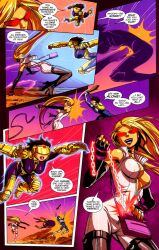 big_hero_6 blonde_hair bondage comic corruption gogo_tomago honey_lemon marvel_comics possession red_eyes