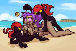  beach drool femsub from_behind happy_trance large_breasts maledom nude paizuri pendulum penis sex shantae shantae_(series) tinkerbat ultilix wayforward 