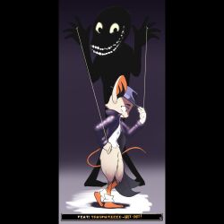  alternate_costume aware black_eyes body_control clothed dancing english_text femsub furry gradient_background grinnsly_(mina_the_hollower) hand_on_hip hat human_puppet mina_(mina_the_hollower) mina_the_hollower mouse_girl nightmare_fuel puppet shrunken_irises smile tagme tail text vulpesnay yellow_sclera 