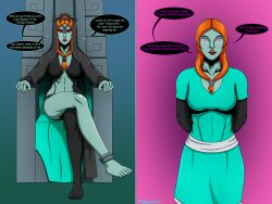  before_and_after megaguardain midna stepfordization tagme the_legend_of_zelda 