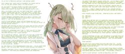caption caption_only ceres_fauna femdom green_hair hololive hololive_english manip mommy pov pov_sub refon_(manipper) tagme takida text undressing virtual_youtuber yellow_eyes