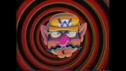  animated animated_gif elf_ears evil_smile hat hypnotic_eyes looking_at_viewer maledom mustache nintendo pov screencast smile spiral spiral_eyes super_mario_bros. symbol_in_eyes wario 