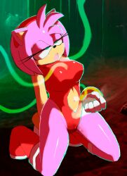  amy_rose animated animated_gif clothed dazed expressionless female_only femsub furry kneeling masturbation navel_penetration open_mouth phantom_penis pstash pussy pussy_juice sexually_suggestive simulated_handjob sonic_the_hedgehog_(series) tagme tentacles wet_clothes 