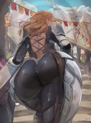  animated animated_gif armor ass ass_focus blonde_hair expressionless femdom hypnosoul_(manipper) hypnotic_ass hypnotic_eyes kisara_(tales_of_arise) knight large_ass long_hair looking_at_viewer manip miraiart pov pov_sub spiral spiral_eyes story symbol_in_eyes tales_of_arise tight_clothing 