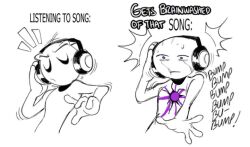 corruption english_text headphones hypnotic_music meme original purple_eyes simple_background solo tears text tinselgaiety white_background