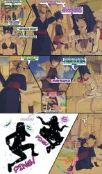 anko_mitarashi cow_girl dogdog hinata_hyuuga ino_yamanaka instant_loss kurenai_yuhi naruto_(series) sakura_haruno temari tenten tutu yoga