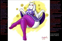 chara_(undertale) drugged feet femdom femsub huge_ass hypnotic_feet legs manip red_eyes resisting thick_thighs thighhighs toriel_dreemurr undertale