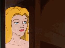  animated animated_gif blonde_hair blue_eyes femsub fishnets ghostbusters happy_trance long_hair magician maledom screencast shrunken_irises sleeping the_real_ghostbusters western 