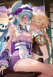 aether_(genshin_impact) ai_art femdom genshin_impact hypnotic_eyes hypnotic_voice malesub mizuki_yumemizuki