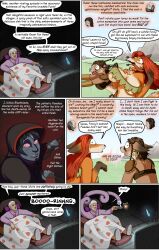 black_sclera black_skin bouncing_breasts braid breasts brown_hair cat_girl choker cleavage clothed clothed_exposure comic dark_elf dialogue earrings elf english_text femsub fox_girl foxxy_(valsalia) furry heart hood humor jewelry khajiit large_breasts long_hair maledom malesub multiple_boys multiple_girls multiple_subs orgnar pussywillow red_eyes red_hair red_sclera scared sheogorath short_hair shoulder_pads silver_hair sparkle speech_bubble tears text the_elder_scrolls the_elder_scrolls_v thought_bubble tongue tongue_out torgir transgender tv underboob valsalia weapon yellow_eyes