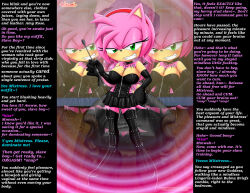  amy_rose bbmbbf breasts caption cumming_out_brain dominatrix femdom furry gloves hedgehog_girl high_heels large_breasts latex leather male_pov malesub manip orgasm_command palcomix pink_hair pov pov_sub riding_crop short_hair smile solo sonic_the_hedgehog_(series) text trigger waverun_(manipper) 