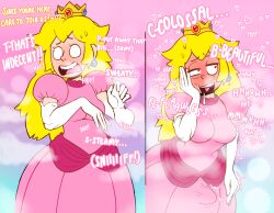  blonde_hair boo_(mario) cum dazed drool erection_under_clothes futa_only futadom futanari futasub ghost ghost_futa ghost_girl heart_eyes huge_balls huge_cock hyper_cock hypnotic_penis hypnotic_smell inflation lady_bow musk nintendo oogabutt orange_hair orgasm princess_daisy princess_peach pubic_hair sequence smell super_mario_bros. text 