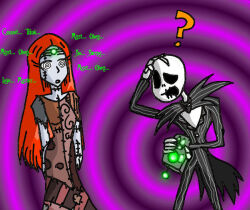  antenna brokenteapot dialogue femsub hypnotic_accessory jack_skellington long_hair maledom red_hair remote_control sally_(the_nightmare_before_christmas) spiral_eyes standing standing_at_attention symbol_in_eyes tech_control text the_nightmare_before_christmas 