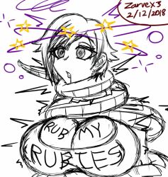  ahegao animated animated_gif asphyxiation breasts cleavage dazed disney drool femsub happy_trance kaa kaa_eyes large_breasts open_mouth ring_eyes ruby_rose rwby short_hair signature sketch smile snake text the_jungle_book tongue tongue_out white_background zarvex3 