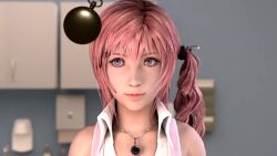 animated dazed female_only femsub final_fantasy final_fantasy_xiii happy_trance pendulum pink_hair serah_farron spiral_eyes tagme video vynil