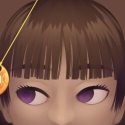  animated animated_gif brown_hair female_only femsub pendulum purple_eyes sleepymaid 