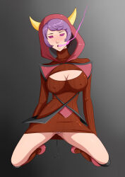  absurdres admin_courtney bare_legs blush breasts drool erect_nipples expressionless female_only femsub hypnotic_eyes hypnotic_kiss kaa_eyes kissing kneeling large_breasts legs nintendo oo_sebastian_oo open_clothes open_mouth panties pokemon pokemon_omega_ruby_and_alpha_sapphire purple_hair pussy_juice shimi short_hair team_magma underwear upskirt wet_clothes 