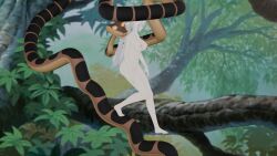  3d bottomless braid breasts cleavage crossover disney elf_ears femsub happy_trance jungle kaa kaa_eyes long_hair maledom nail_polish navel nipples nude outdoors pepezacookarooni smile snake the_jungle_book tongue tongue_out topless trees twintails velina_(zenless_zone_zero) white_hair zenless_zone_zero zombie_walk 