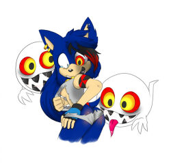 3d-xecution blue_hair boom_boo breasts drool evil_smile femsub fingerless_gloves furry ghost gloves hedgehog_girl long_hair long_tongue piercing possession red_sclera sharp_teeth smile sonic_the_hedgehog_(series) tears torn_clothes undressing yellow_sclera