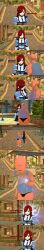  3d altered_common_sense armor erza_scarlet fairy_tail femsub long_hair maledom phone red_hair sugus text 