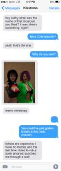  3d absurdres cleavage dialogue female_only femdom femsub humor hypnotic_kiss kathy_(theheckle) kissing kisstress_(theheckle) large_breasts latex lipstick_mark midriff minx_cherrybomb_(theheckle) original spiral_eyes symbol_in_eyes text theheckle 